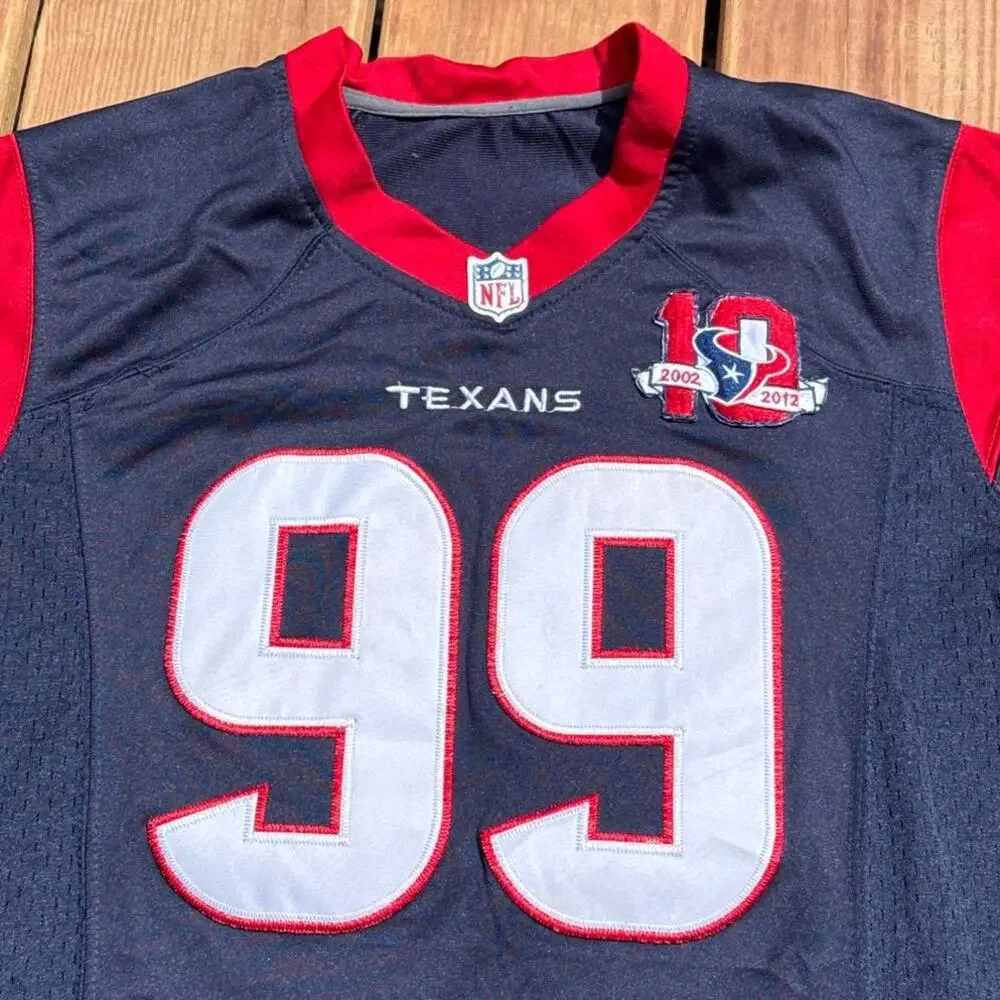 Nike Houston Texans NFL J.J. Watt 99 Jersey size Youth Medium